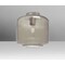 Besa Lighting Niles 10 Ceiling, Smoke Bubble, Satin Nickel, 1x60W Incandescent NILES10SMC-SN - alternate 1